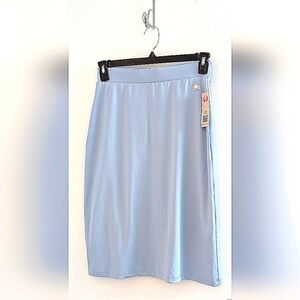 Chic Light Blue Women's Pencil Skort
